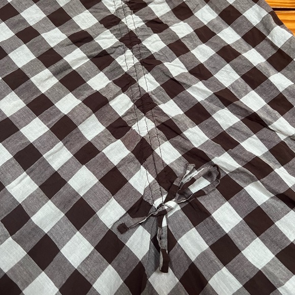 Western Brown and White Check Swing Skirt Size 6 Trend b.c.p. Bonprix Collection - Picture 5 of 12